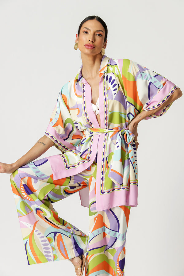 Kimono Com Faixa
