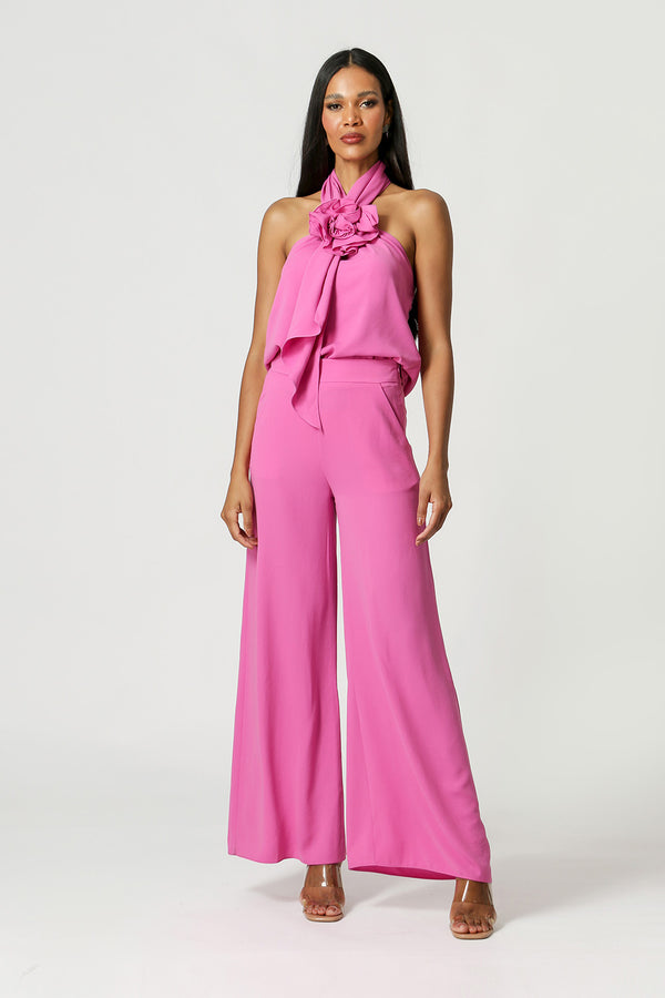 Blusa Com Detalhe Aplique De Flor
