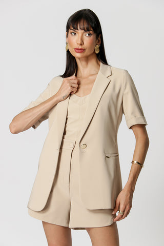 Blazer Alfaiataria Manga Midi - AREIA