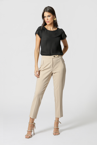 Pantalones rectos de sastre - ARENA