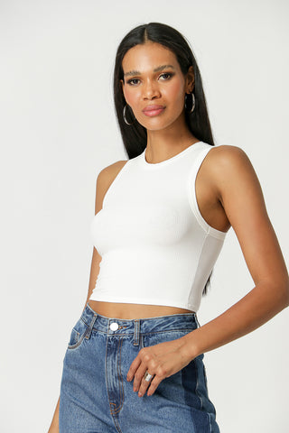 Regata Cropped Canelada - OFF WHITE