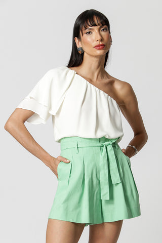 Blusa Ombro Único - OFF WHITE
