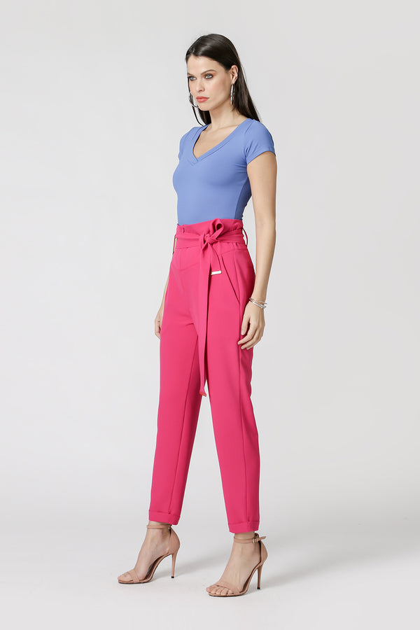 Blusa Básica Decote em V