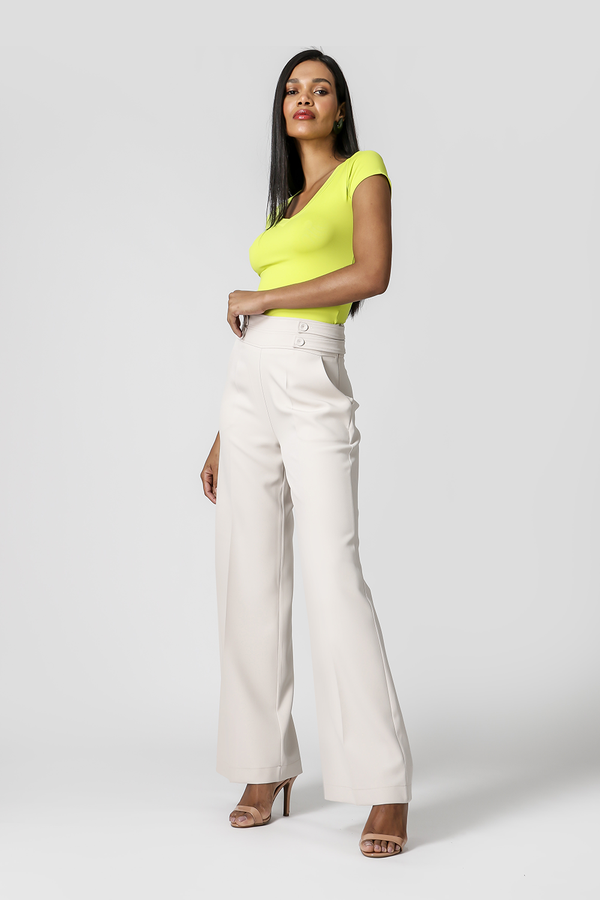 Blusa Básica Decote em V