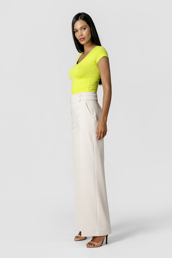 Blusa Básica Decote em V