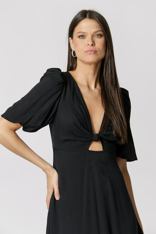 Vestido Vazado - PRETO