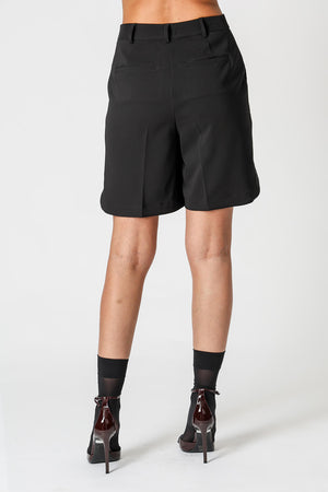 Bermuda Alfaiataria com Cós Transpassado