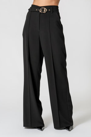 Calça Reta de Alfaiataria Fluid