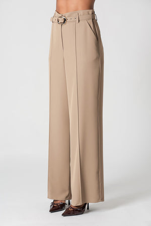 Calça Reta de Alfaiataria Fluid