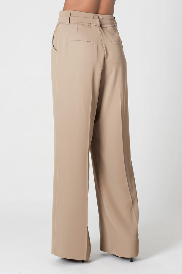 Calça Reta de Alfaiataria Fluid