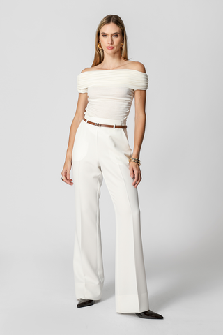 Blusa Ombro a Ombro - OFF WHITE