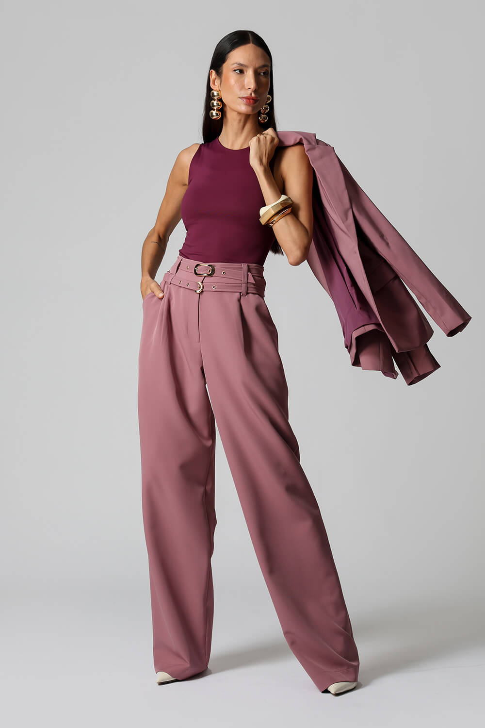 Blusa Regata Em Malha Amni