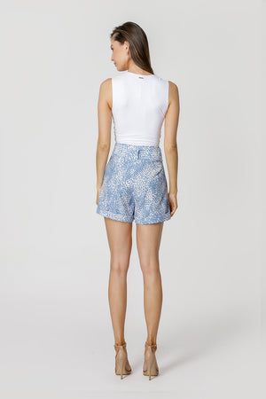 Blusa Cropped com Torção