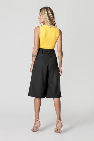 Blusa Cropped com Torção
