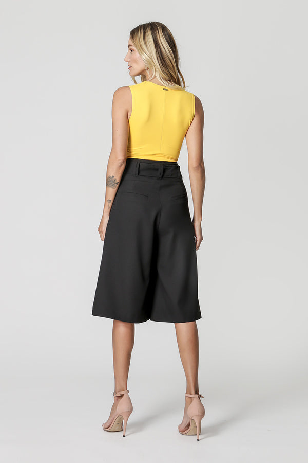 Blusa Cropped com Torção