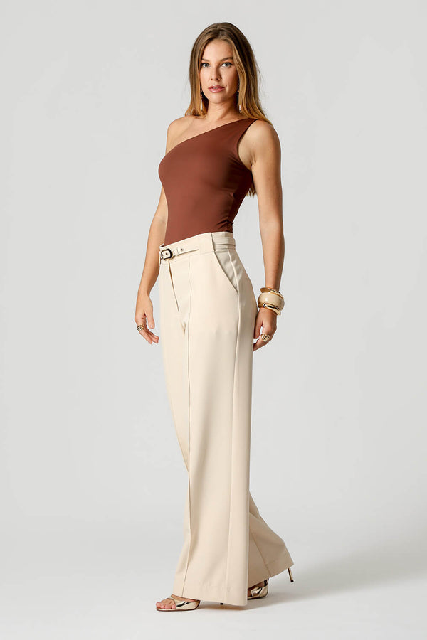 Blusa Ombro Único Malha Amni