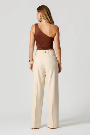 Blusa Ombro Único Malha Amni