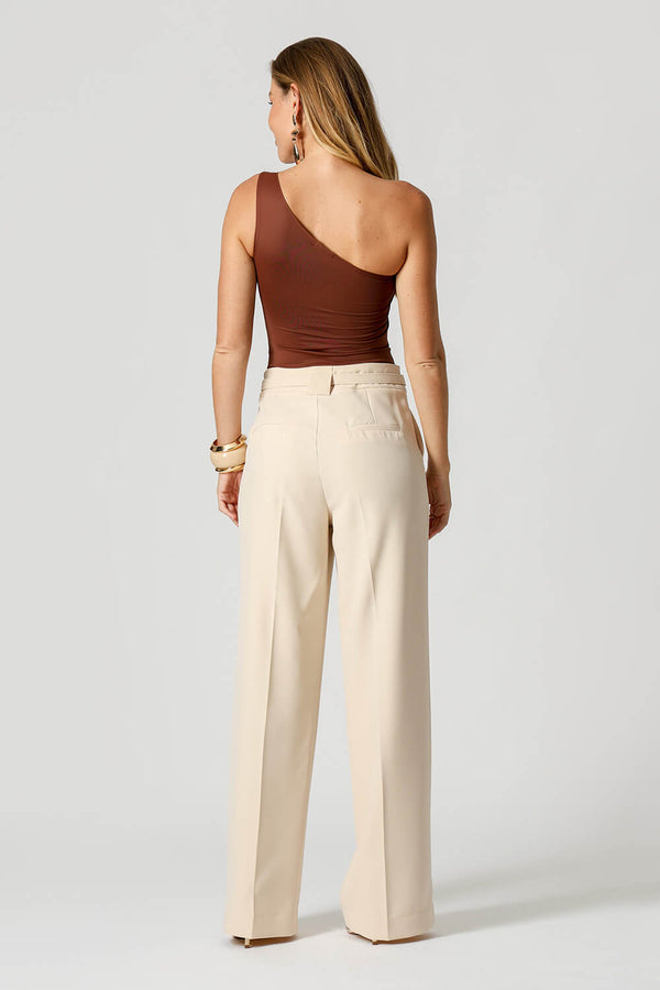 Blusa Ombro Único Malha Amni