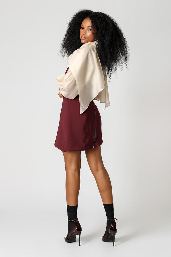 Vestido Mini Dupla Face