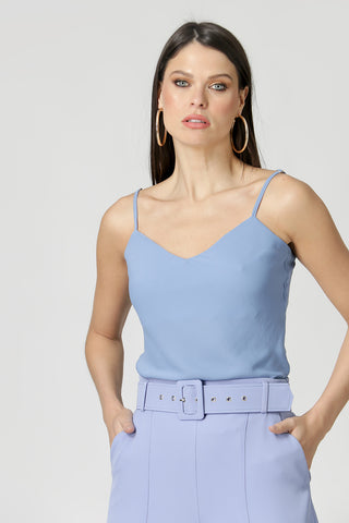 Camiseta básica sin mangas con tirante ajustable - DENIN 1