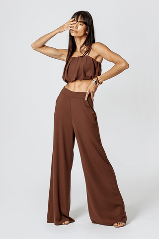 Calça Pantalona - CAFE
