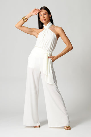 Calça Pantalona - OFF WHITE