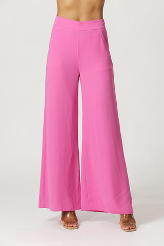 Calça Pantalona - FUCSIA