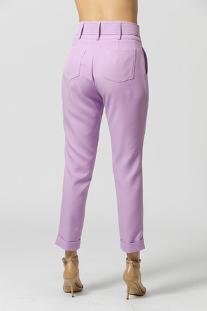 Calça Cenoura Alfaiataria com Cinto