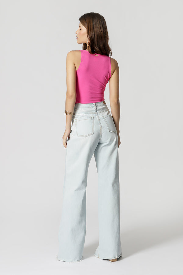 Blusa Com Decote Twist