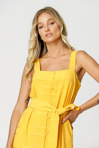 Vestido com Fenda - SOL