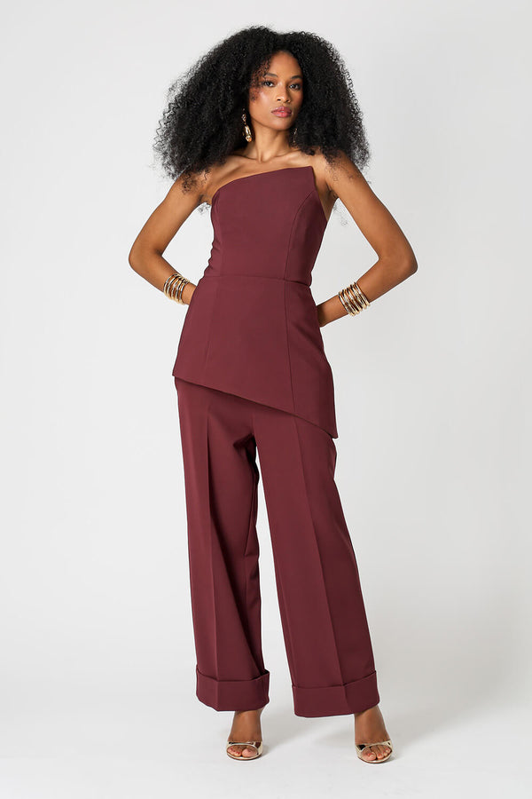 Pala Assimétrica Em Alfaiataria