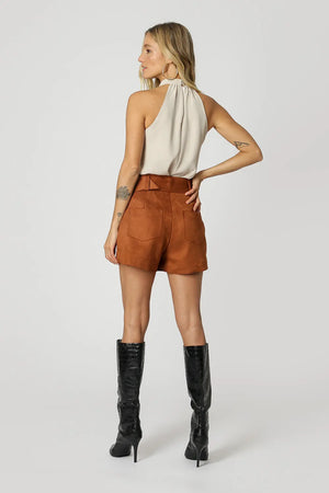 Blusa com Gola e Leve Franzido TRIMIX