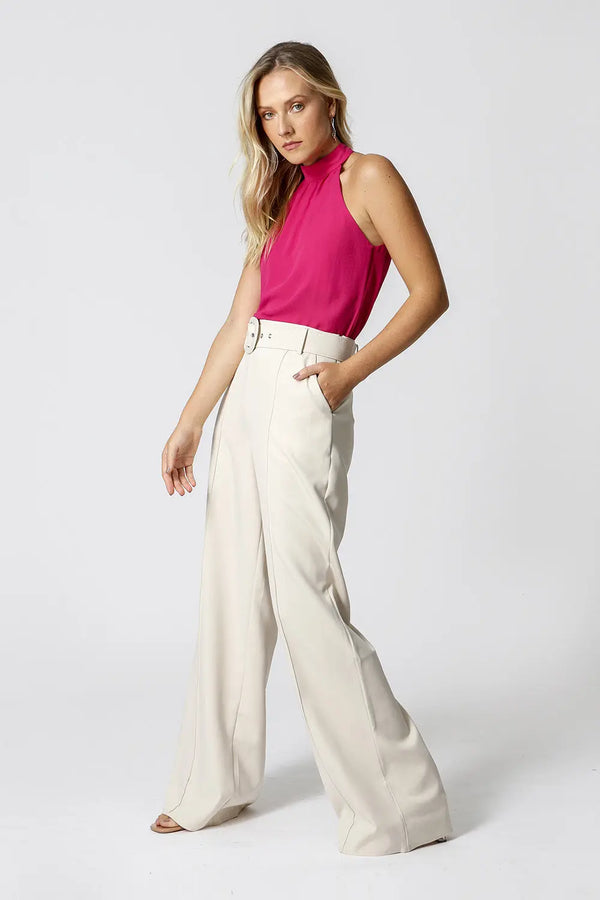 Blusa com Gola e Leve Franzido TRIMIX