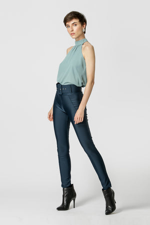 Blusa Decote Leve Franzido