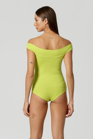 Body Ombro a Ombro Franzido