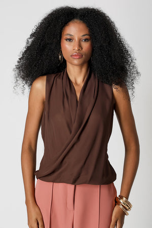 Blusa Cachequer Transpassada