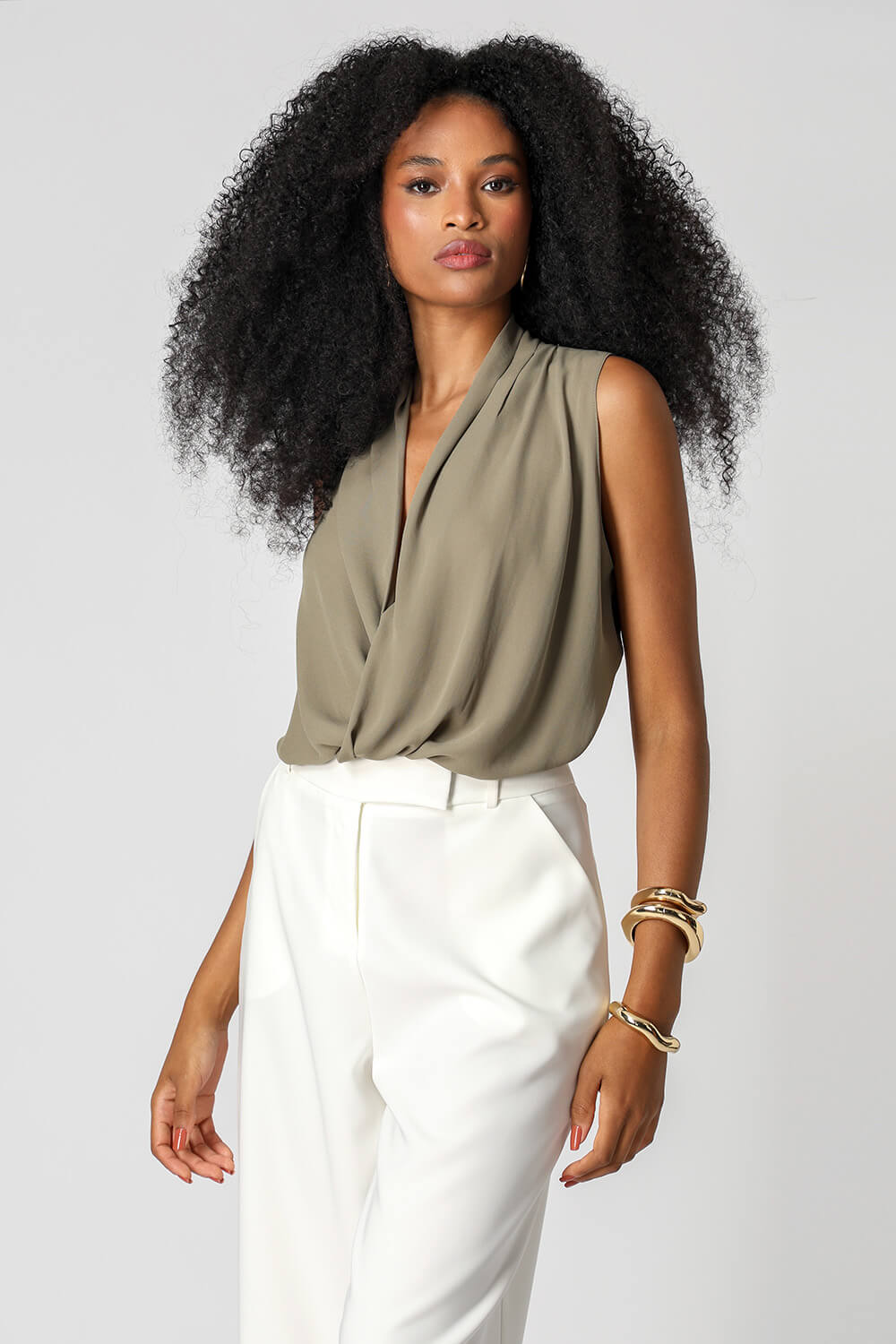 Blusa Cachequer Transpassada