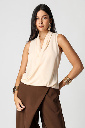 Blusa Cachequer Transpassada