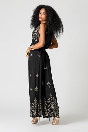 Blusa Balonê Decote Degagê sem Manga