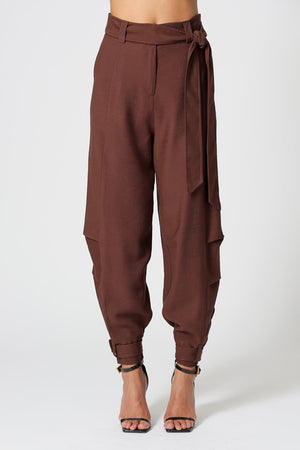 Calça Viscose Heavy Com Faixa