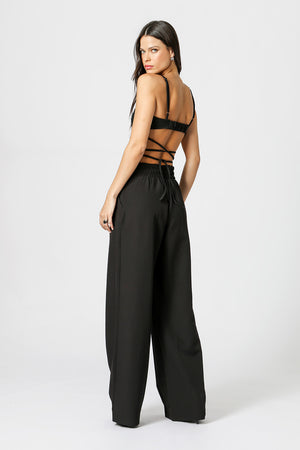 Top de Paetê com Tiras