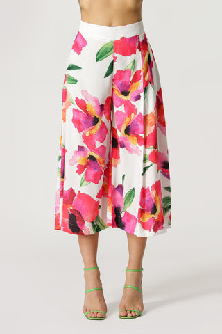 Calça Pantacourt Estampada - MELANCIA 1210