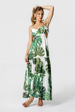 Vestido Longo Com Amarração