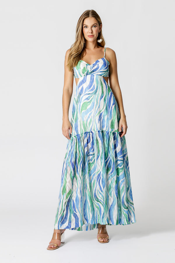 Vestido Longo Com Amarração