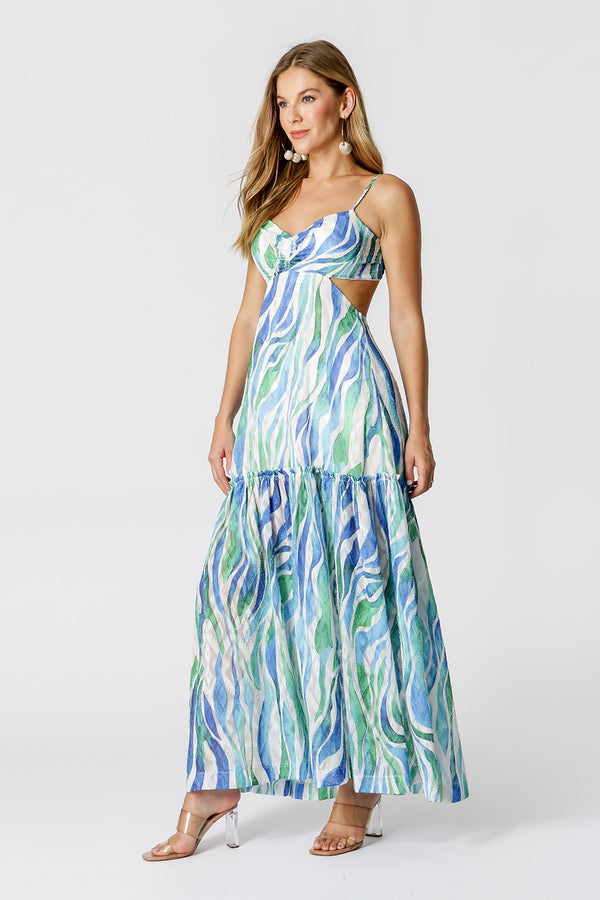 Vestido Longo Com Amarração