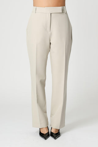 Calça Reta Cós Minimalista - GELO