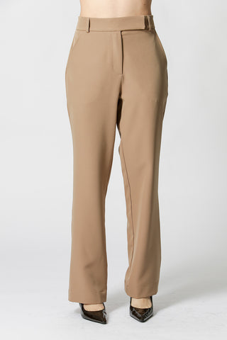 Pantalones minimalistas de tiro recto - FENDI