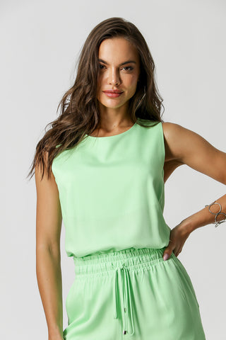 Blusa Com Recorte Lateral - LIMAO