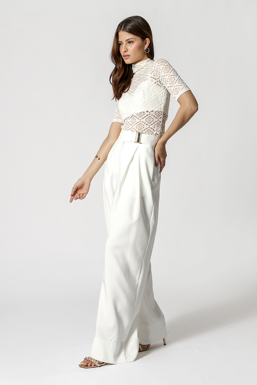 Blusa Em Renda