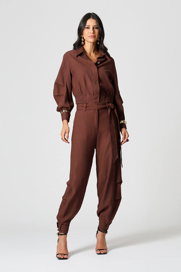 Jaqueta Cropped Viscose Heavy